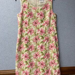Coldwater Creek Floral Sleeveless Dress